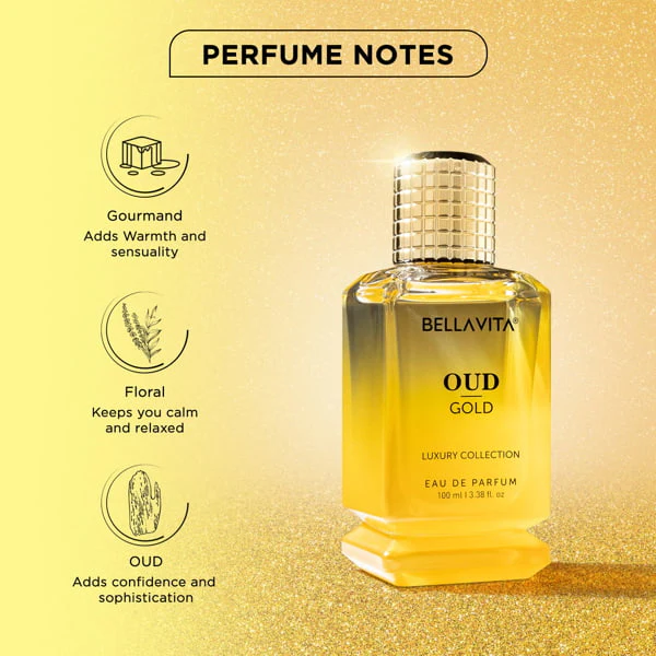 OUD Gold Unisex Perfume - 100ml - Image 3