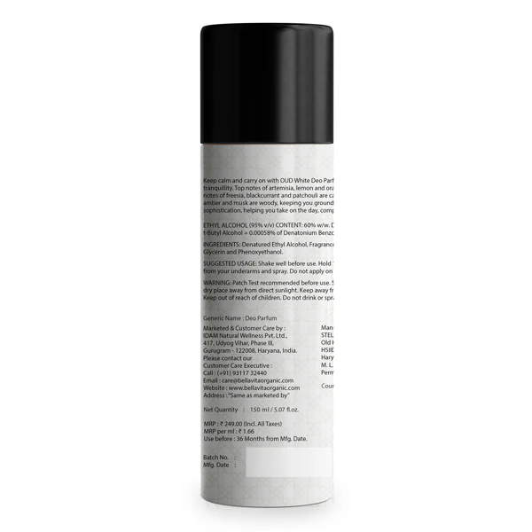 OUD WHITE Deodorant - 150ml - Image 7