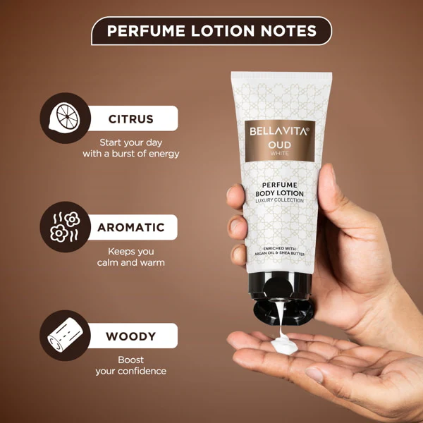 OUD WHITE Perfume Body Lotion - 200ml - Image 3
