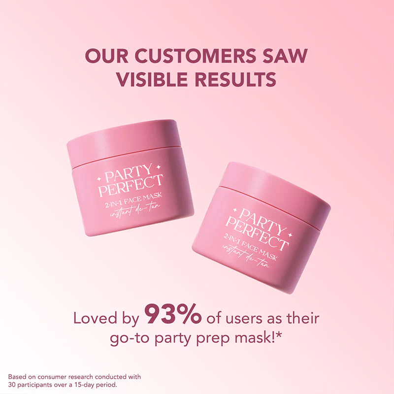 Party Perfect 2-in-1 Face Mask - 45g - Image 6