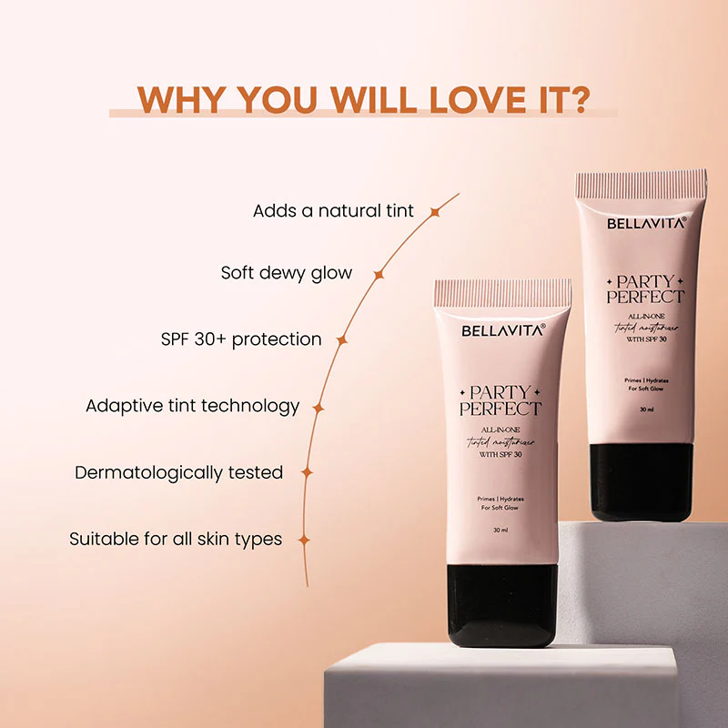 Party Perfect All-in-one Tinted Moisturizer with SPF 30 - Image 4
