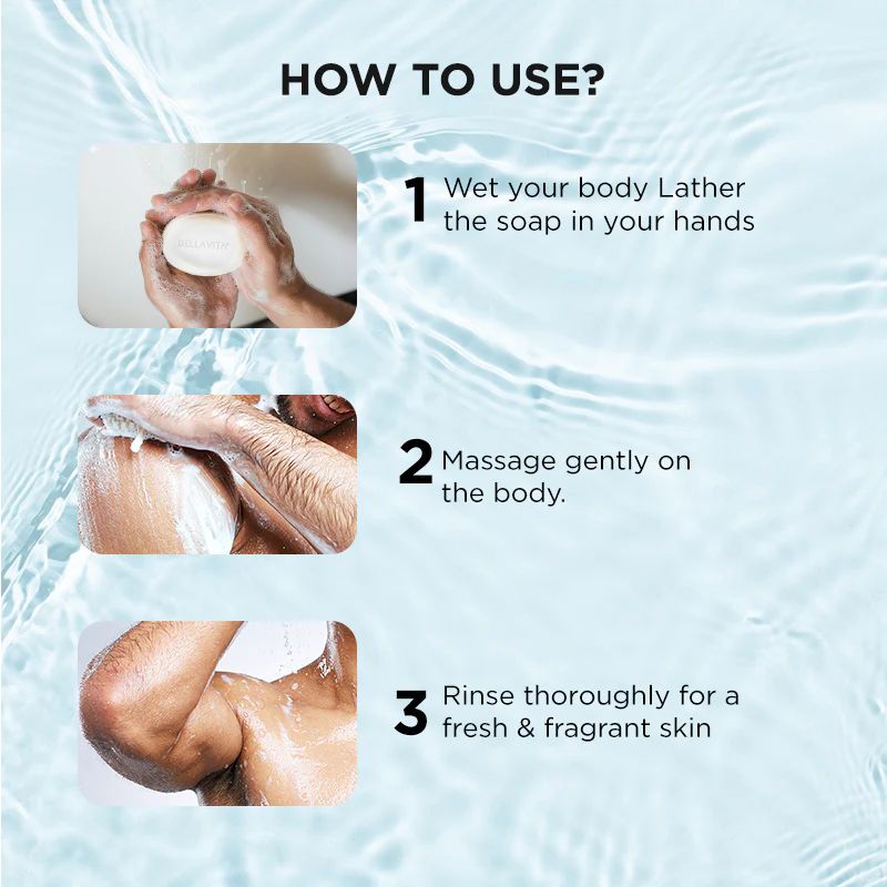 Perfumed Bathing Bar (Soaps) For Men - 3 x 100g - Image 6