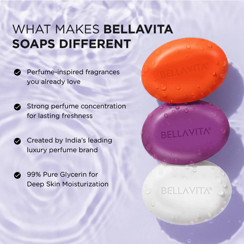 Perfumed Bathing Bar (Soaps) For Women - 3 x 100g - Image 5