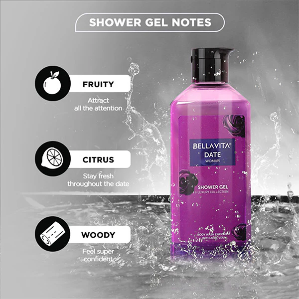 Power and Pose Shower Gel Combo - 2 x 250ml - Image 2