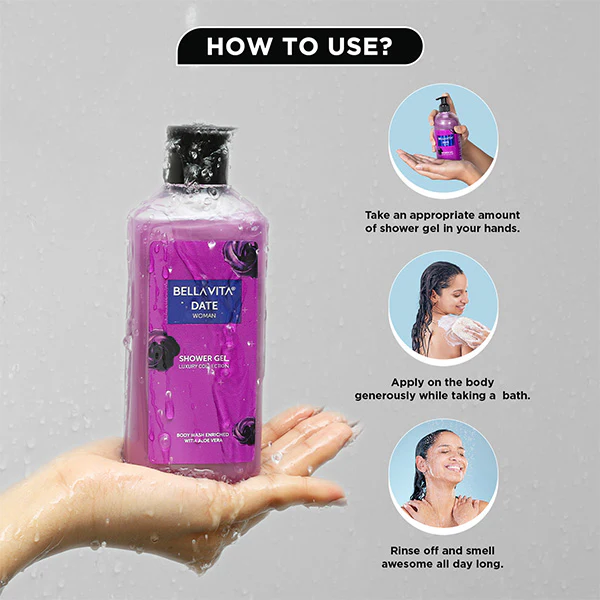 Power and Pose Shower Gel Combo - 2 x 250ml - Image 4