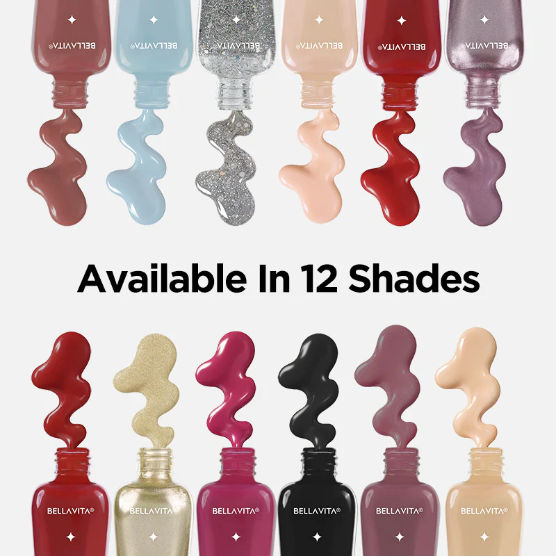 Quick Glam Nail Paint Combo Of 12 - Image 2
