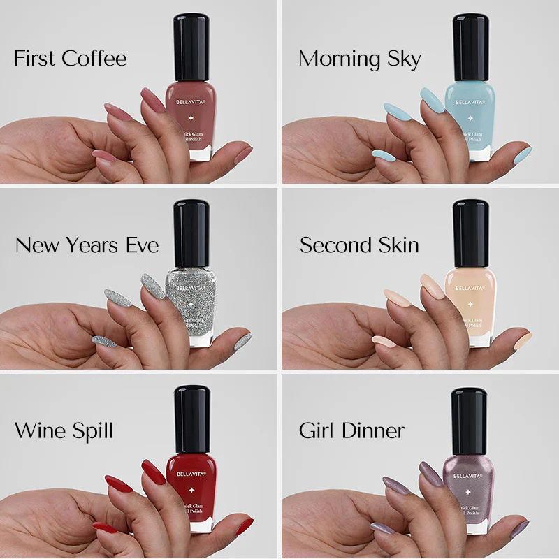 Quick Glam Nail Paint Combo Of 12 - Image 5