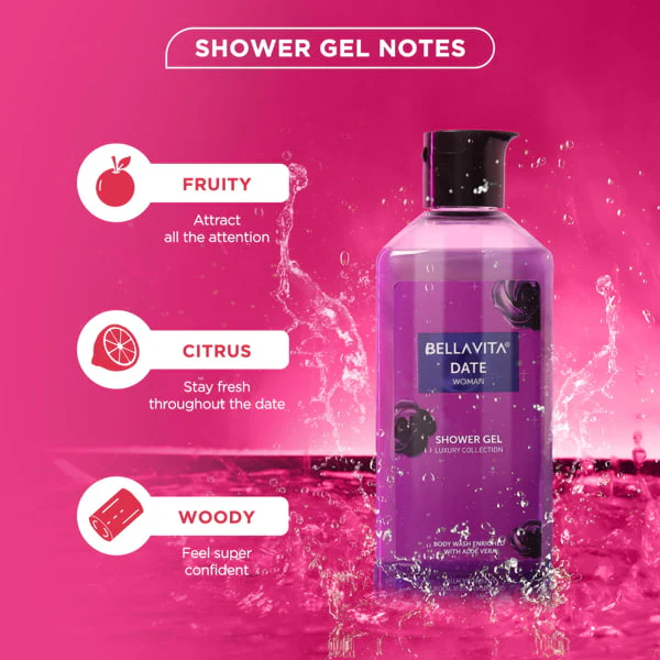 Ready To Romance Shower Gel Combo - 2 x 250ml - Image 3