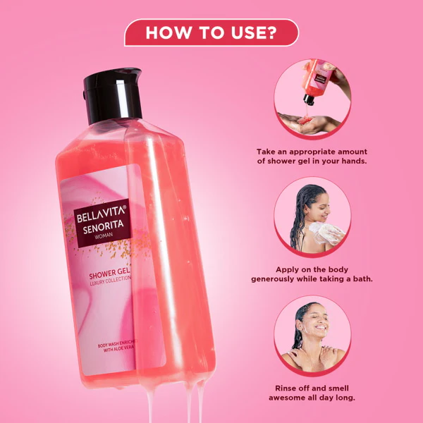 Ready To Romance Shower Gel Combo - 2 x 250ml - Image 6
