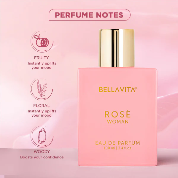 ROSE Woman Perfume -100ml - Image 3