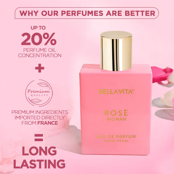 ROSE Woman Perfume -100ml - Image 4
