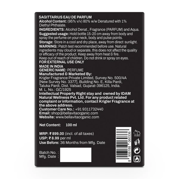 Sagittarius Perfume - 100ml - Image 9