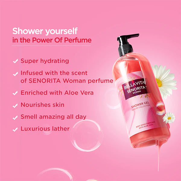 SENORITA Woman Shower Gel - 500ml - Image 3
