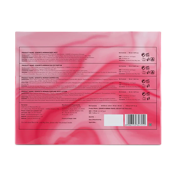 SENORITA Woman Travel Minis Kit - Image 8