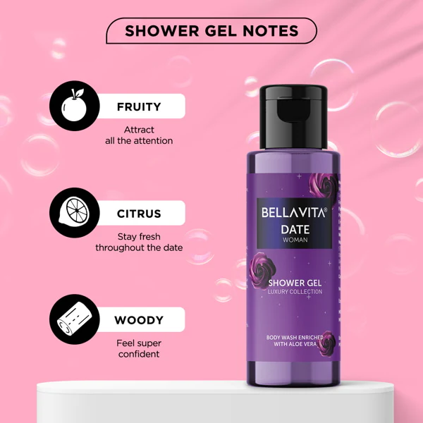 Shower Gel Trial Kit for Women - 3x55ml - Image 5
