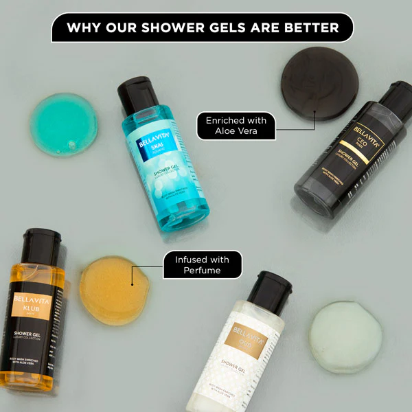 Shower Gel Travel Minis Kit - 4 x 55ml - Image 4