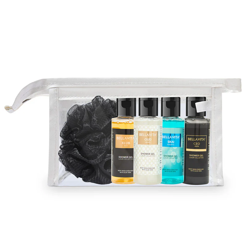 Shower Gel Travel Minis Kit - 4 x 55ml - Image 6