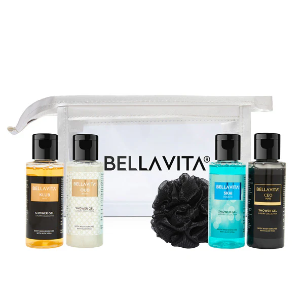 Shower Gel Travel Minis Kit - 4 x 55ml - Image 7