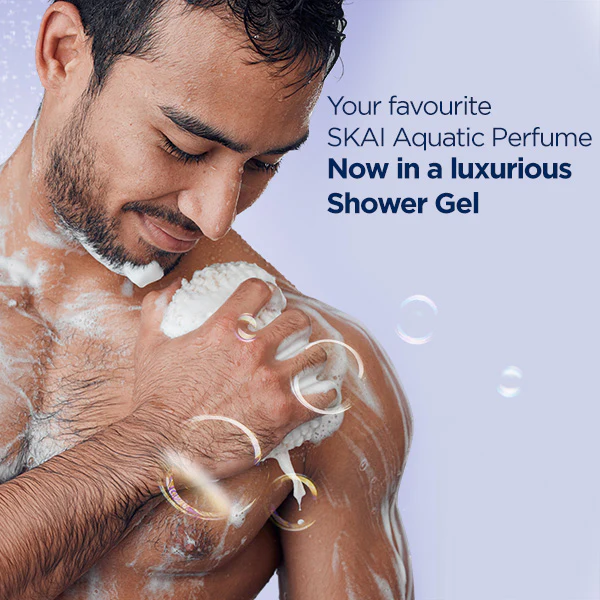 SKAI Aquatic Shower Gel - 500ml - Image 4