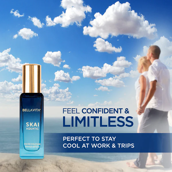 SKAI Aquatic Unisex Perfume - 20ml - Image 3
