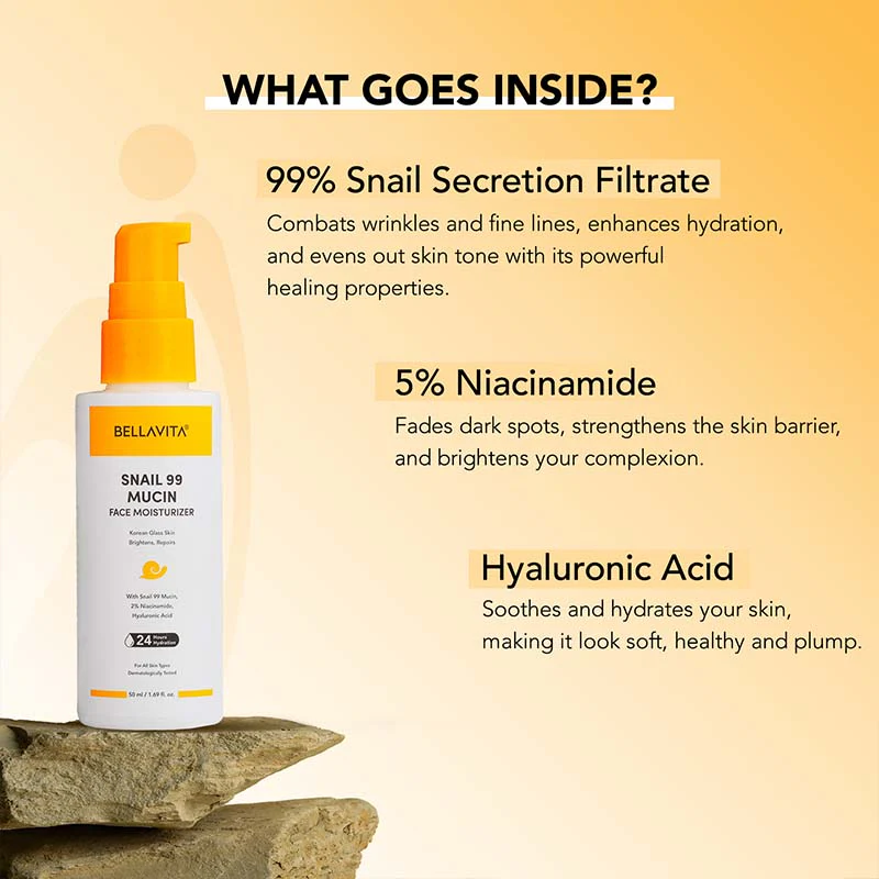 Snail Mucin 99 Moisturizer - 50ml - Image 4