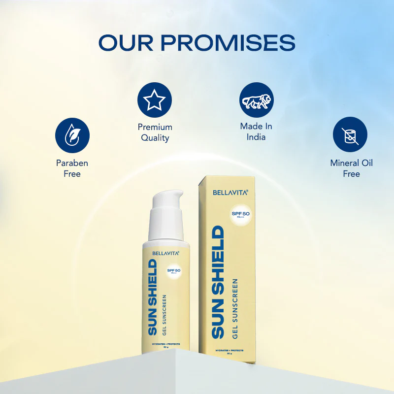 Sun Shield Gel Sunscreen with SPF 50 PA++++ for oily skin - 50gm - Image 9