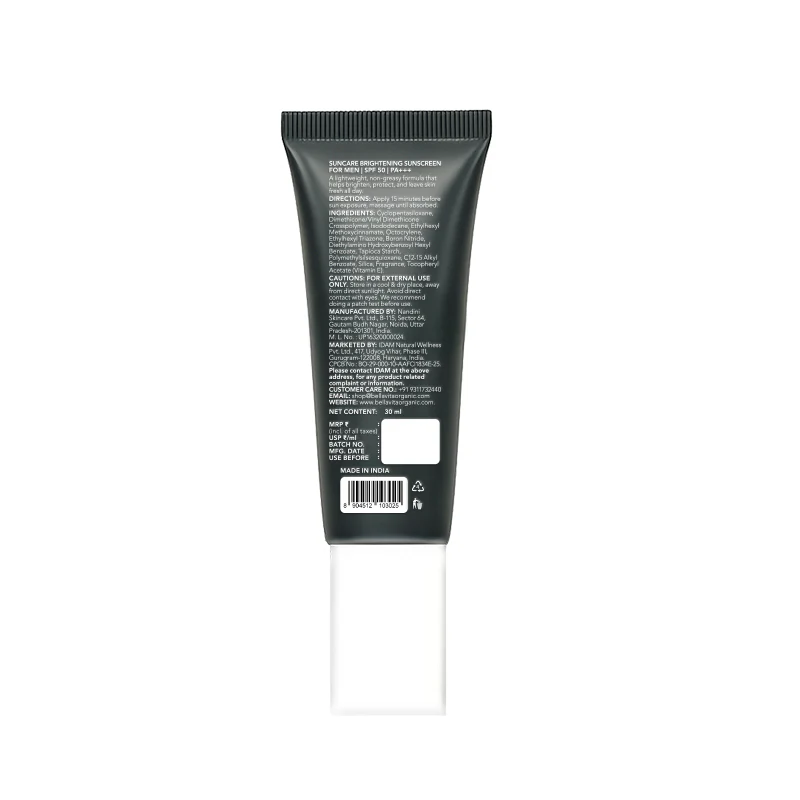 Suncare De-Tan Sunscreen For Men | SPF 50 PA+++ | 30ml - Image 10