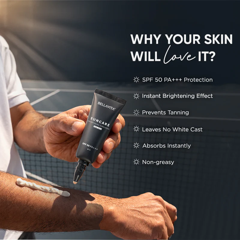Suncare De-Tan Sunscreen For Men | SPF 50 PA+++ | 60ml - Image 4