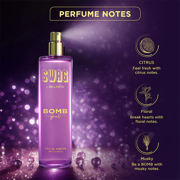 SWAG BOMB Girl Perfume - 100ml - Image 4
