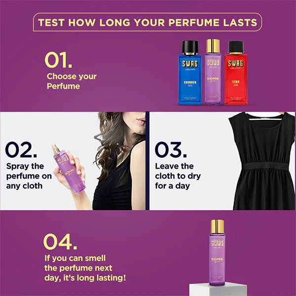SWAG BOMB Girl Perfume - 100ml - Image 6