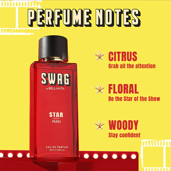 SWAG STAR Man Perfume - 100ml - Image 4