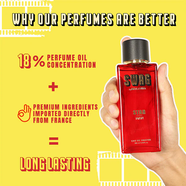 SWAG STAR Man Perfume - 100ml - Image 5