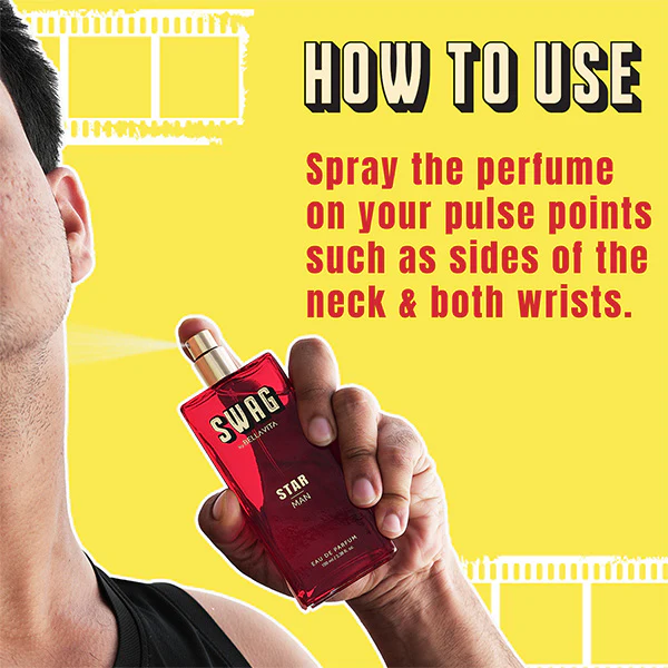 SWAG STAR Man Perfume - 100ml - Image 7