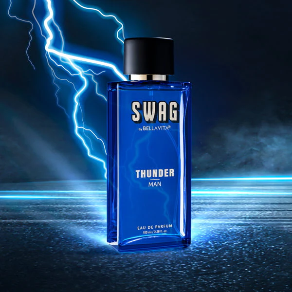 SWAG THUNDER Man Perfume - 100ml - Image 3