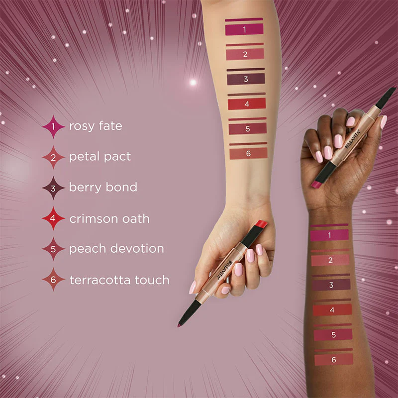 TWIN FLAME- LIPSTICK & LIP LINER DUO - Image 10