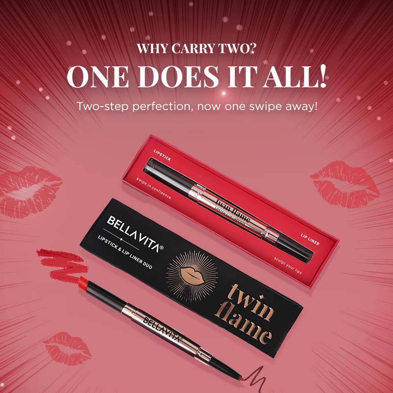 TWIN FLAME- LIPSTICK & LIP LINER DUO - Image 13