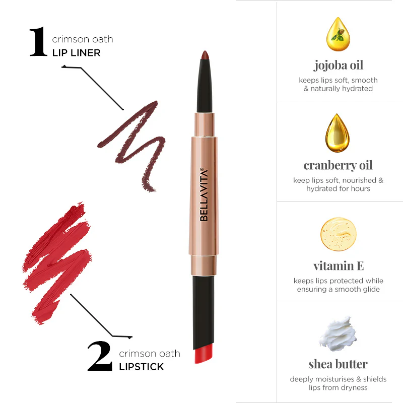 TWIN FLAME- LIPSTICK & LIP LINER DUO - Image 18