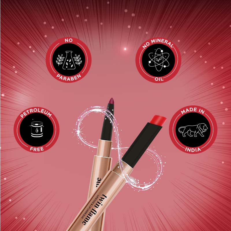 TWIN FLAME- LIPSTICK & LIP LINER DUO - Image 22