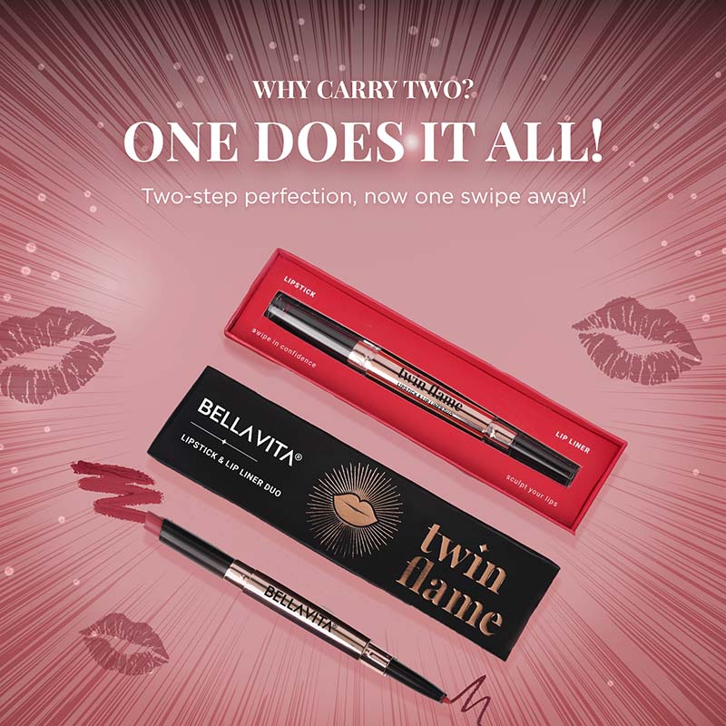 TWIN FLAME- LIPSTICK & LIP LINER DUO - Image 24