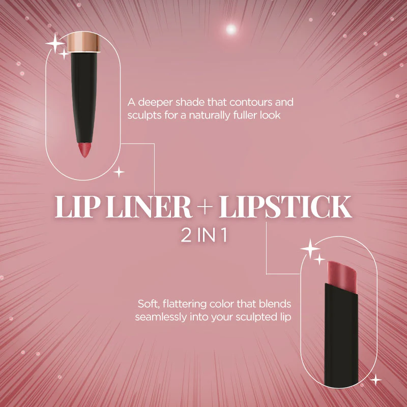 TWIN FLAME- LIPSTICK & LIP LINER DUO - Image 27