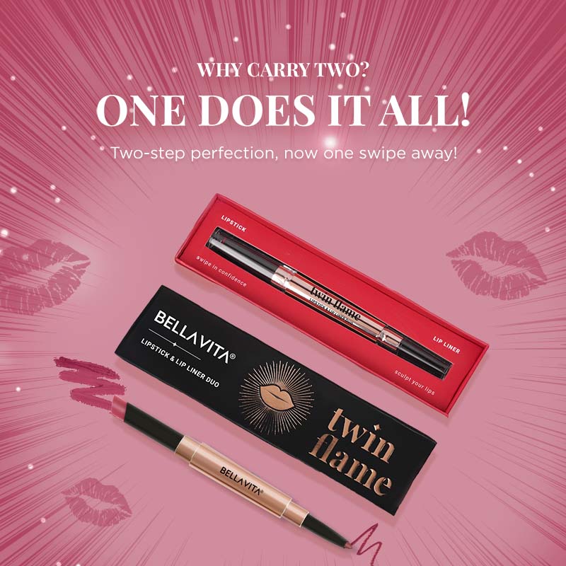 TWIN FLAME- LIPSTICK & LIP LINER DUO - Image 35