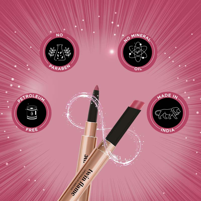TWIN FLAME- LIPSTICK & LIP LINER DUO - Image 44