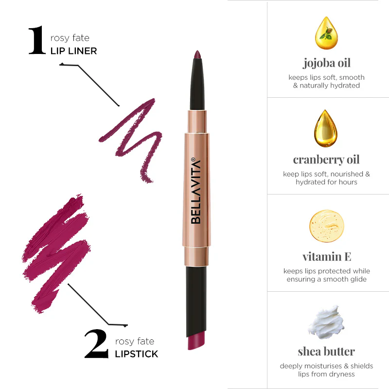 TWIN FLAME- LIPSTICK & LIP LINER DUO - Image 51