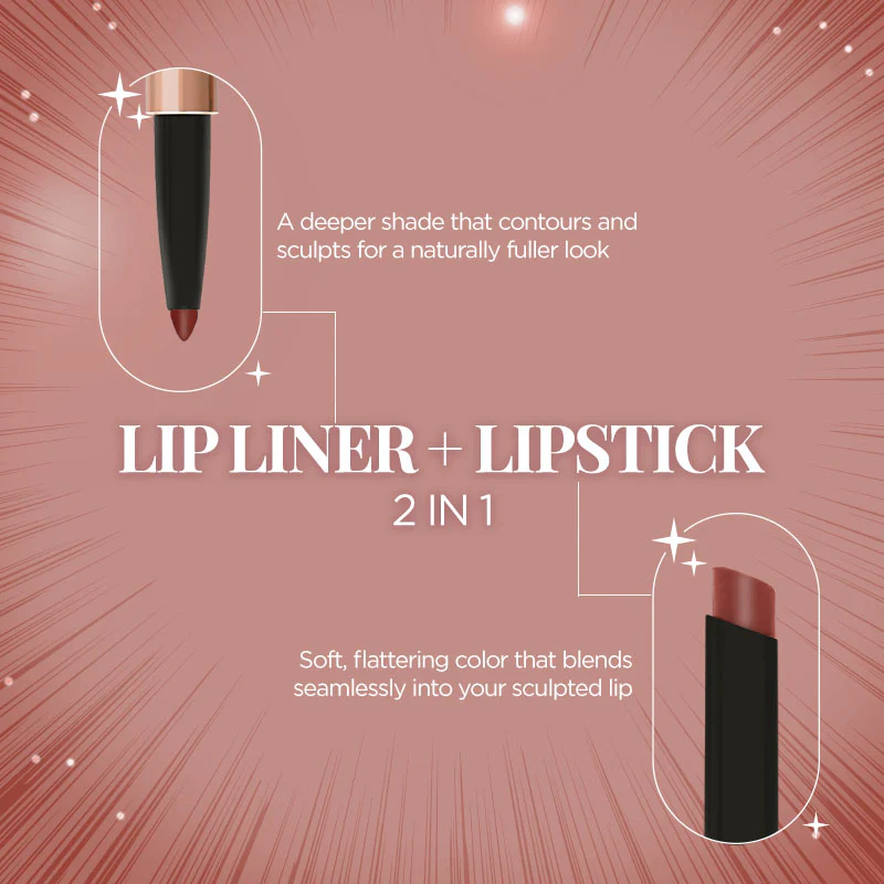 TWIN FLAME- LIPSTICK & LIP LINER DUO - Image 60