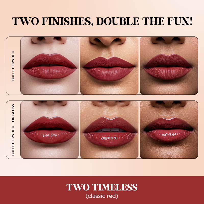 Two Good! 2 in 1 Bullet Lipstick & Lip Gloss Duo - Image 18