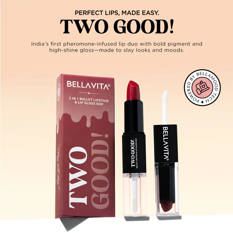 Two Good! 2 in 1 Bullet Lipstick & Lip Gloss Duo - Image 54