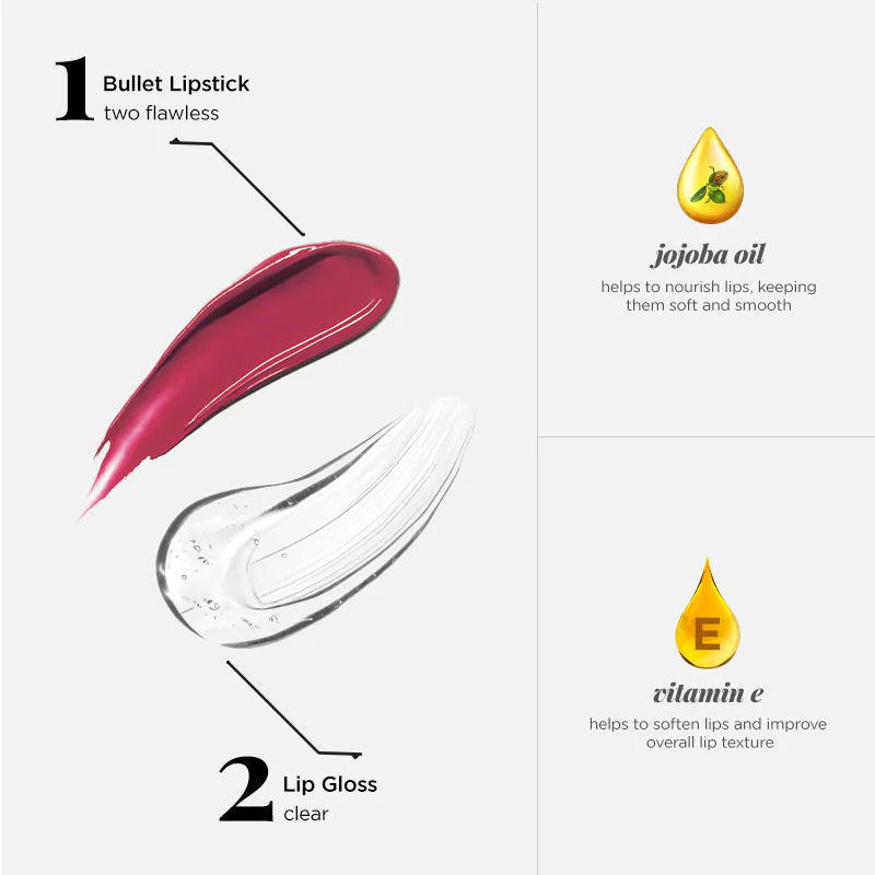 Two Good! 2 in 1 Liquid Lipstick & Lip Gloss Duo - Image 24