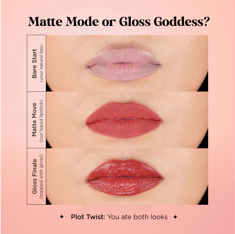 Two Good! 2 in 1 Liquid Lipstick & Lip Gloss Duo - Image 43