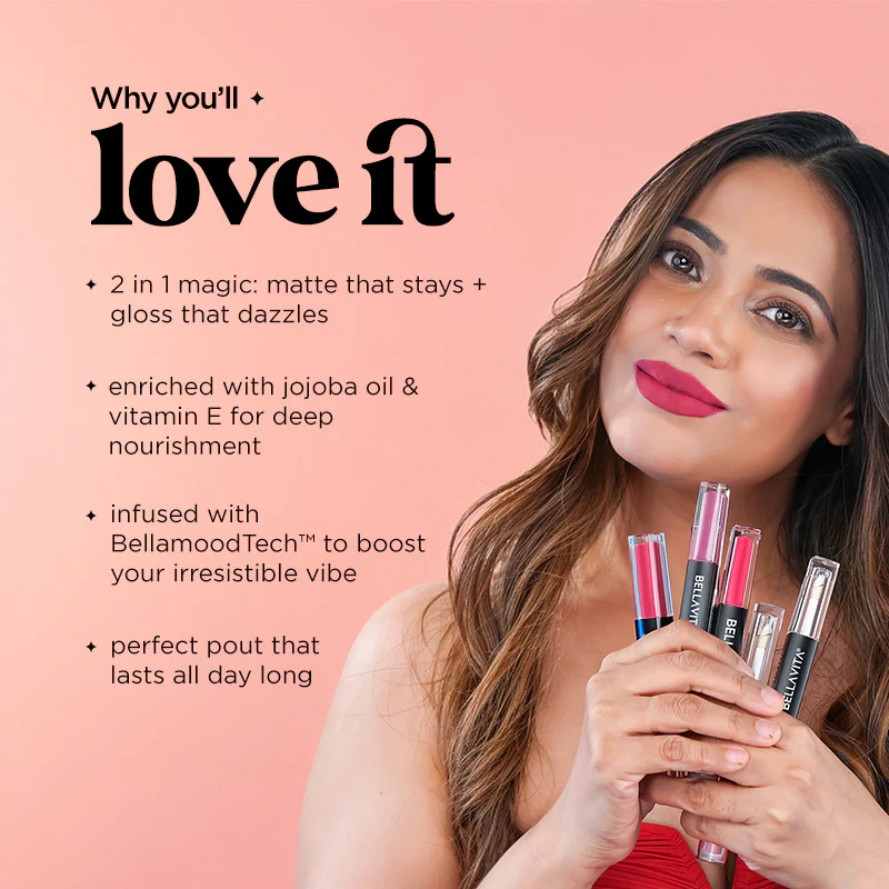 Two Good! 2 in 1 Liquid Lipstick & Lip Gloss Duo - Image 50