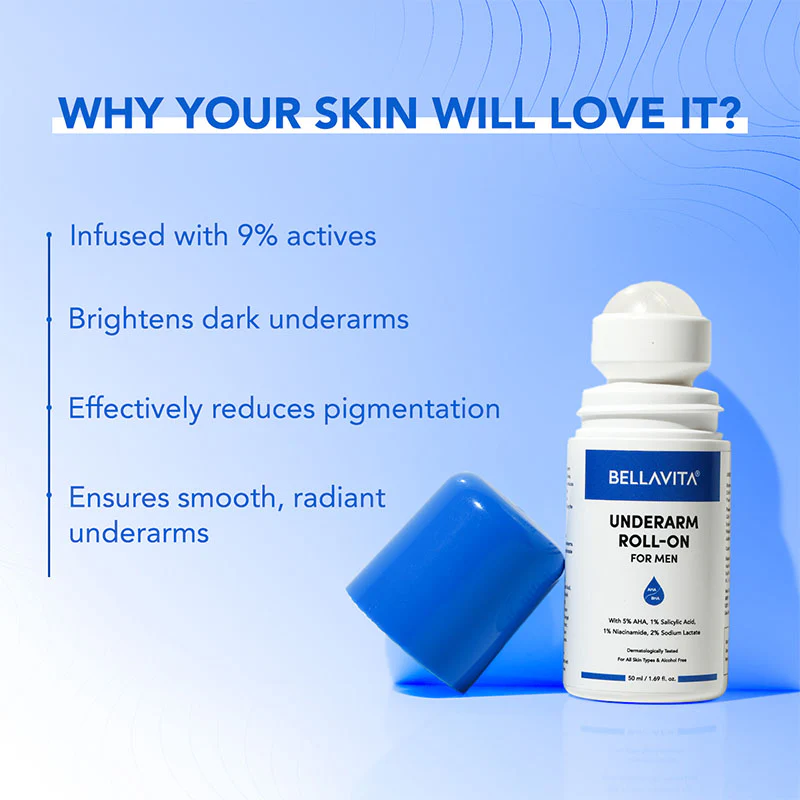 Underarm Roll On For Men  - 50ml - Image 3